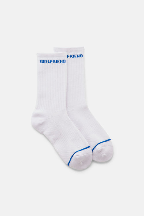 White/Electra Crew Sock