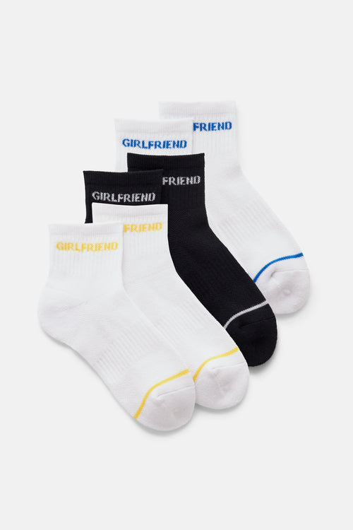 The Quarter Crew Sock 3-Pack