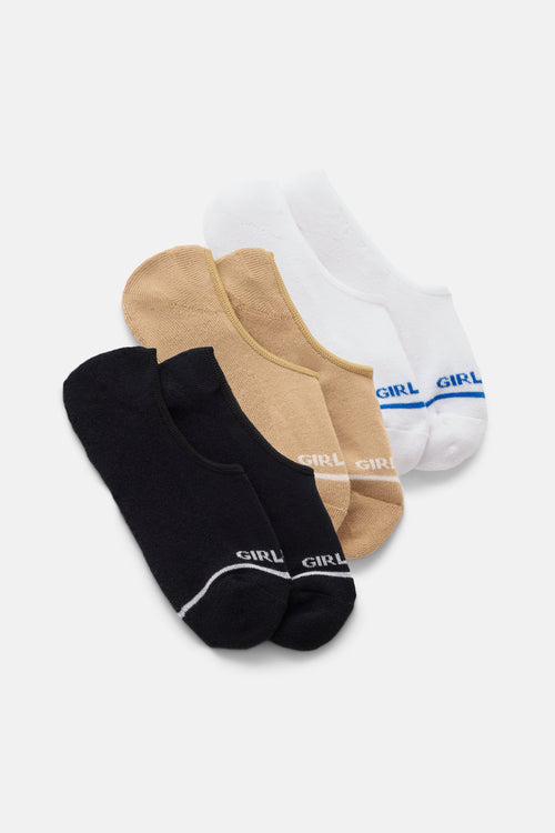 The No Show Sock 3-Pack