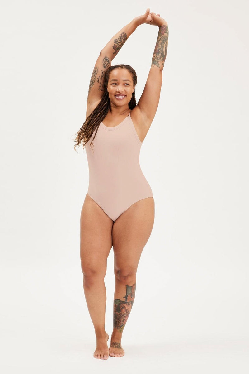 Petal Coco Scoop Bodysuit — Girlfriend Collective