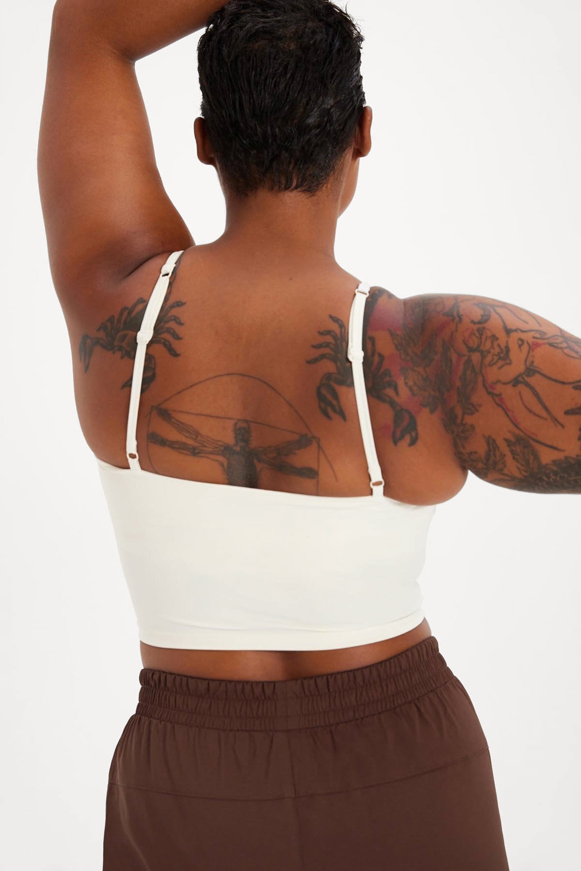 Moss Devon Compressive Cami — Girlfriend Collective