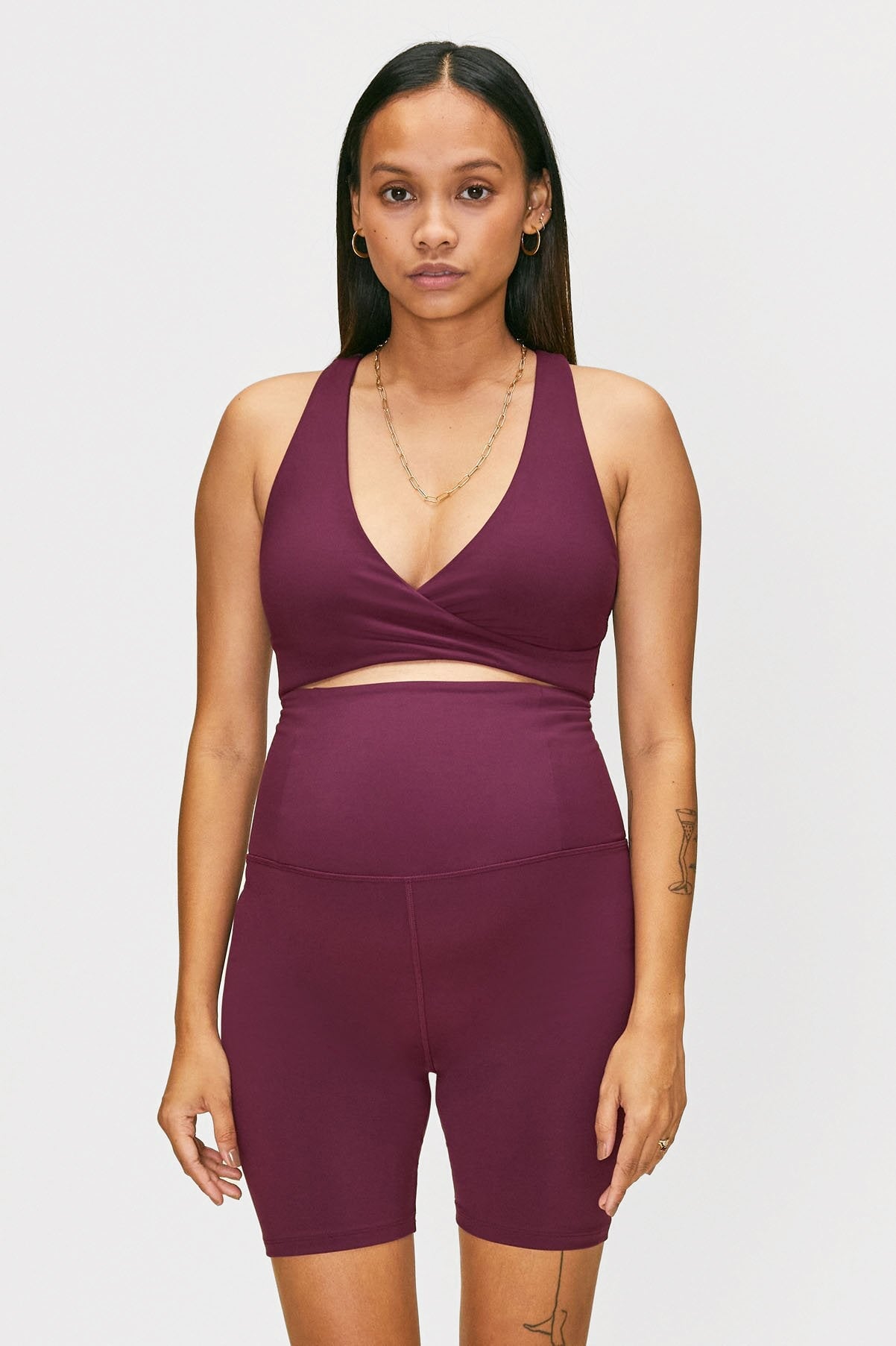 Move Seamless Sports Bra, Plum