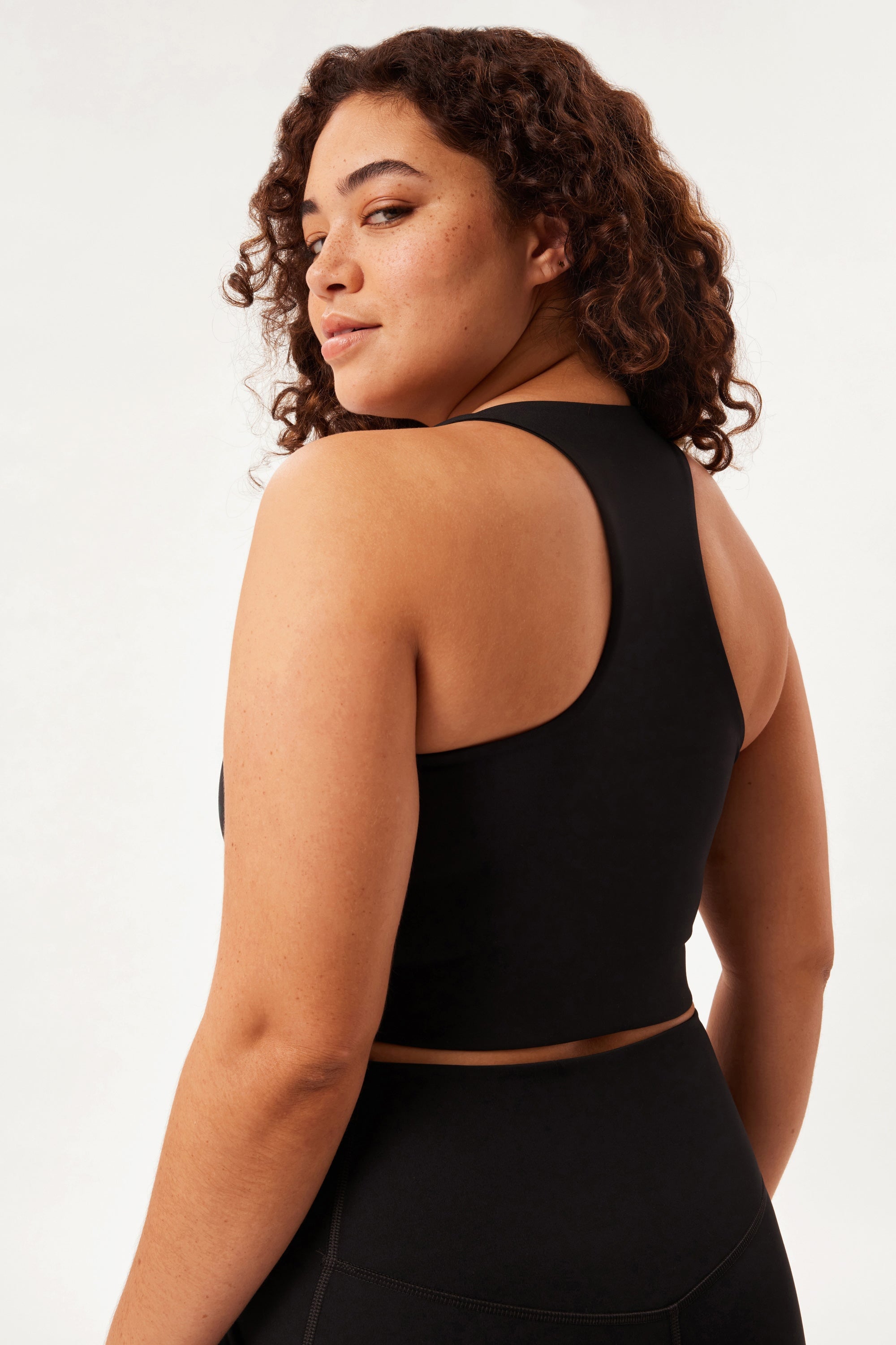 Black Naomi Workout Dress — Girlfriend Collective