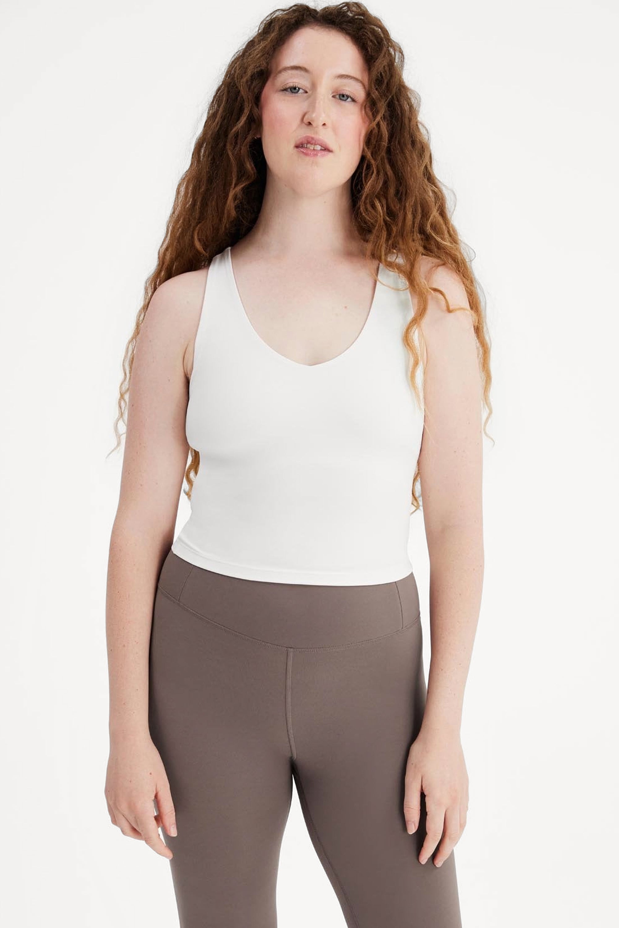 Ivory Zoe Superstretch Tank