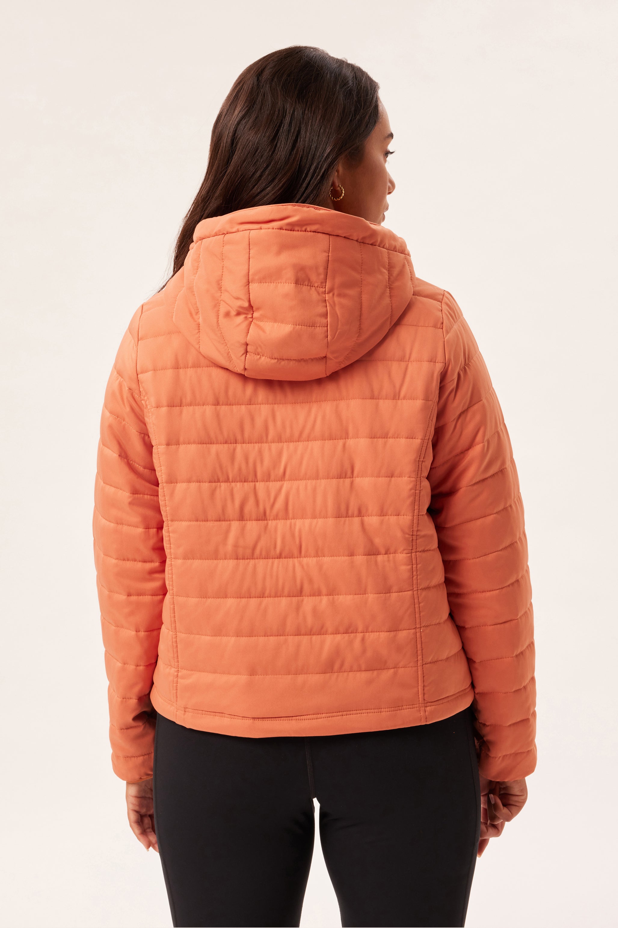 Wild Ginger Hooded Packable Puffer — Girlfriend Collective