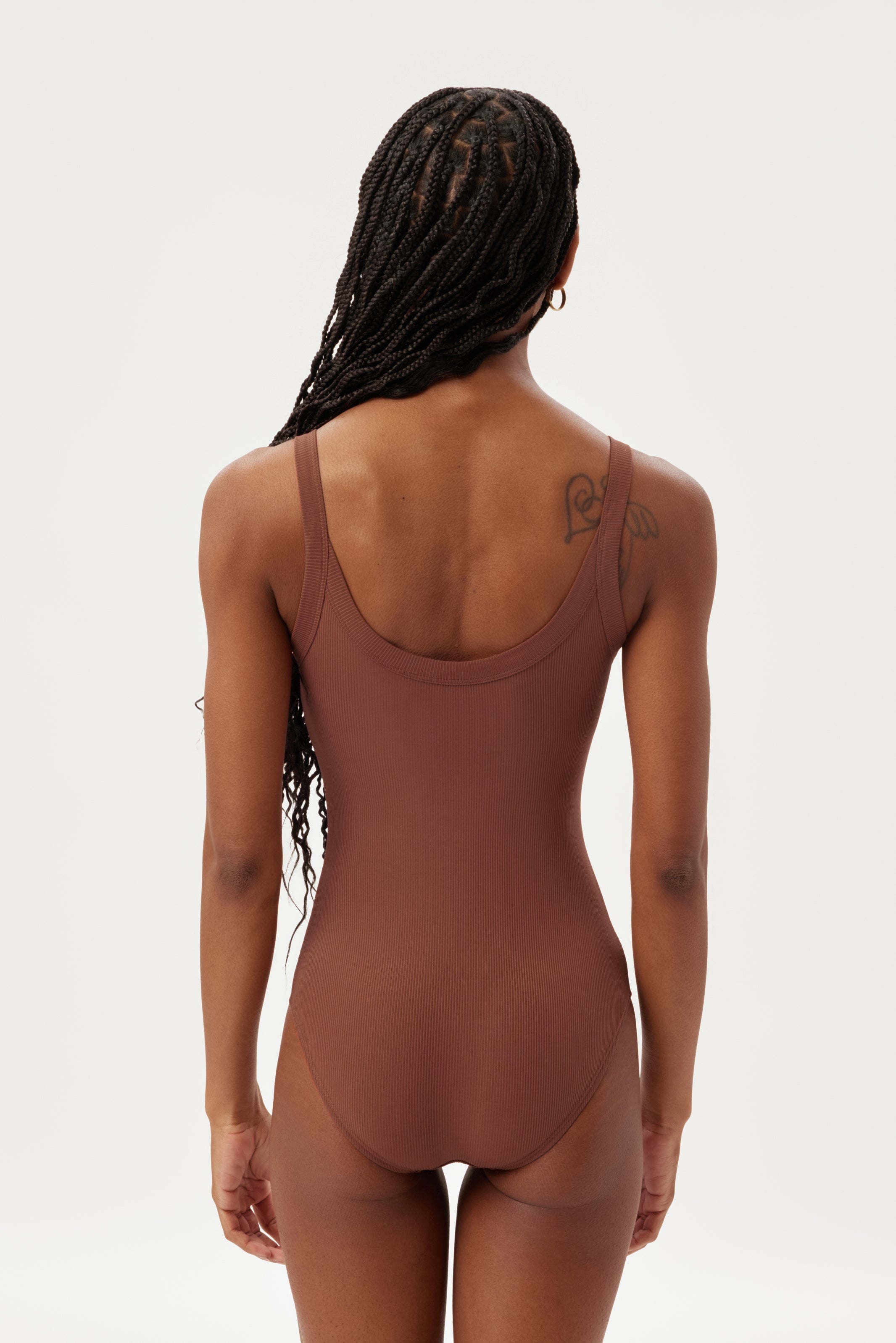 Walnut Coco Scoop Bodysuit