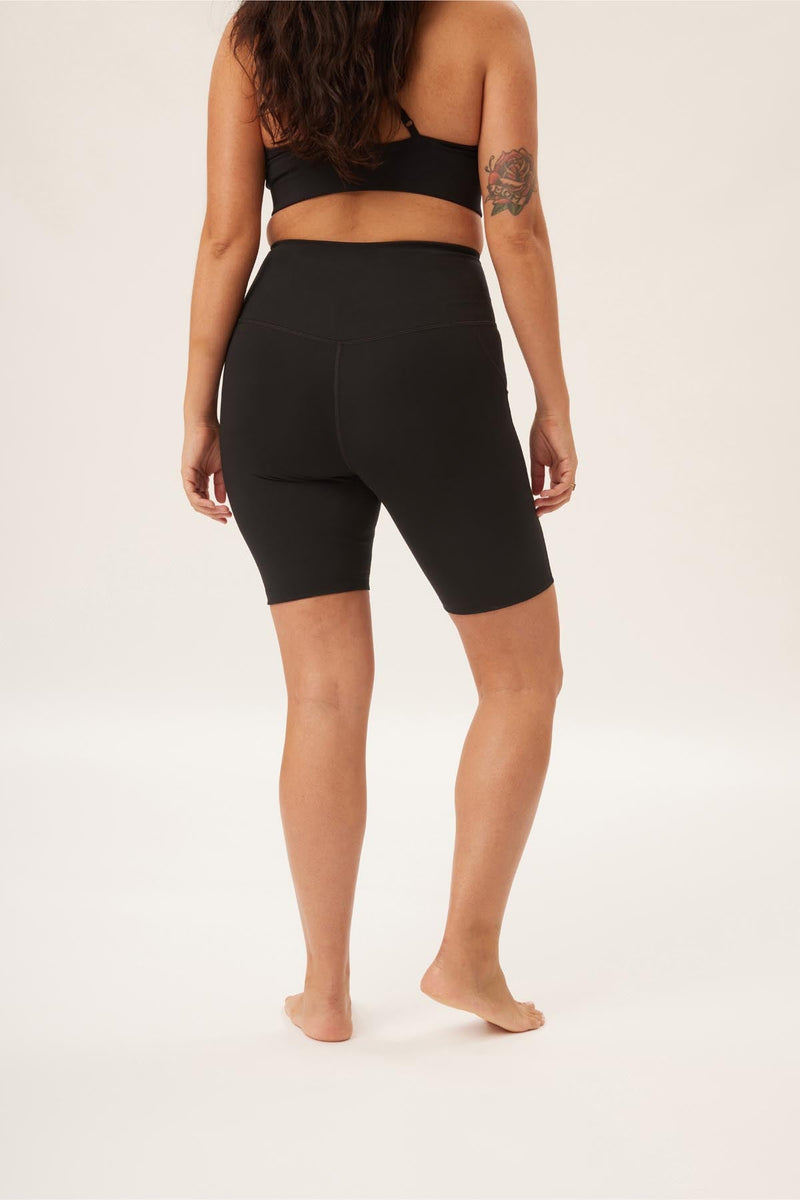 Girlfriend Collective High Rise Bike Short Women Midnight – Alta