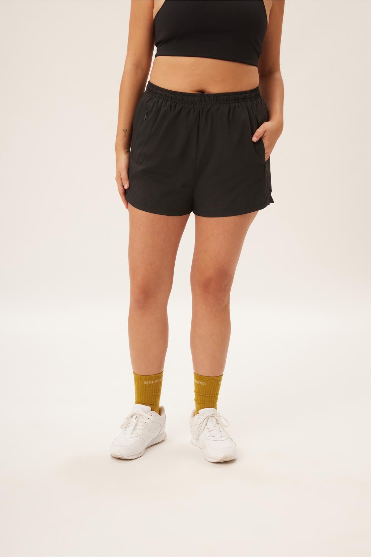 Washed Organic Linen Delave Shorts