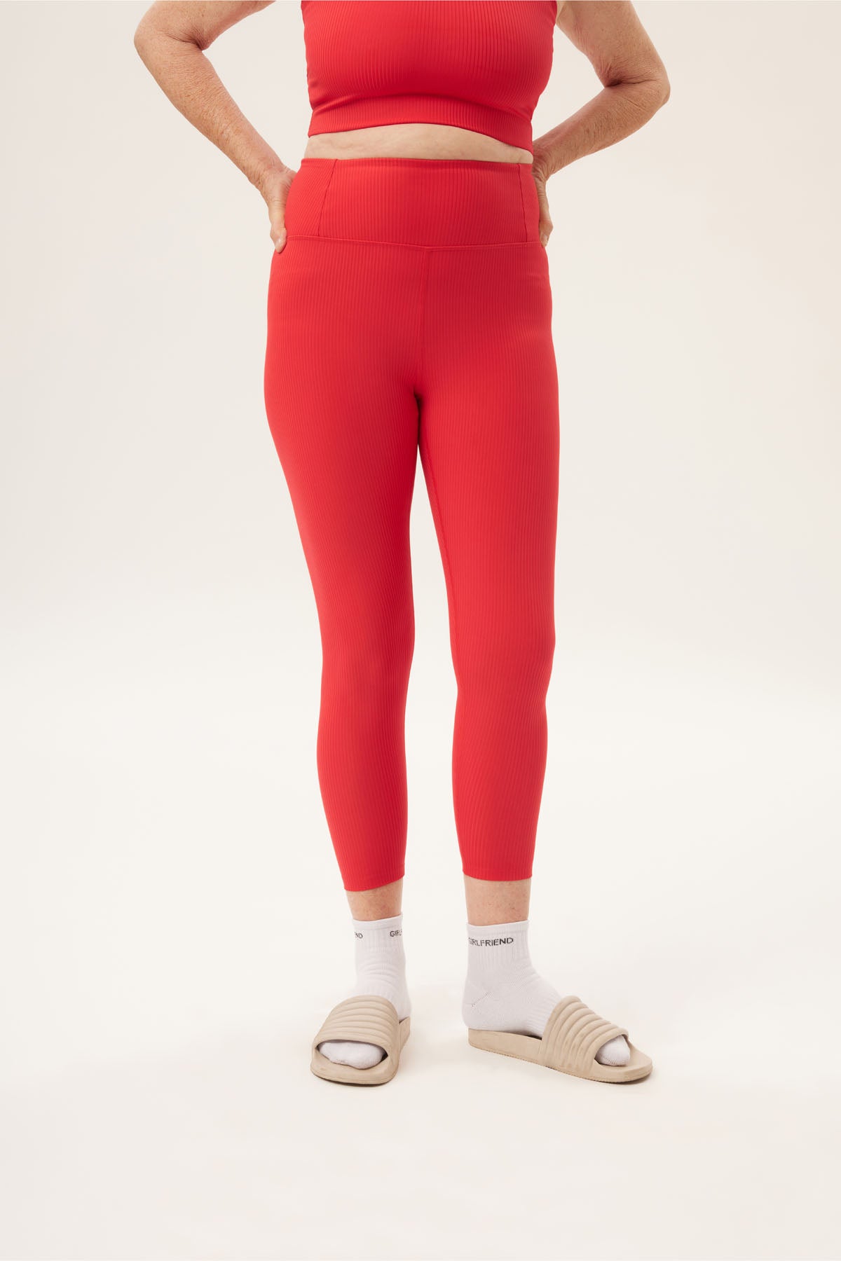 Breeze RIB High-Rise Legging — Girlfriend Collective