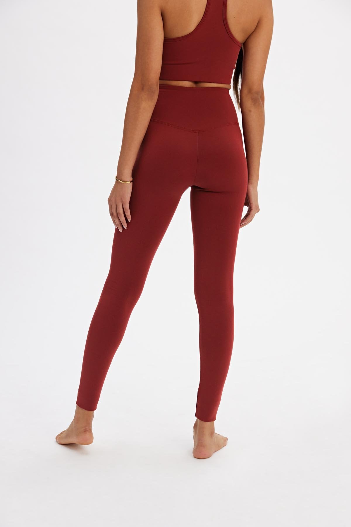 Verso - Our Plain Leggings in Grey, Navy and Burgundy are
