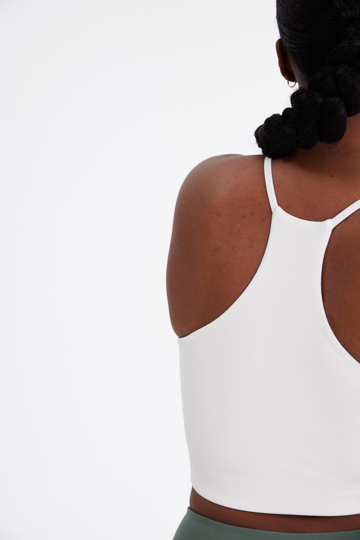 Girlfriend Collective Recycled FLOAT Cleo Halter Bra - Ibiza