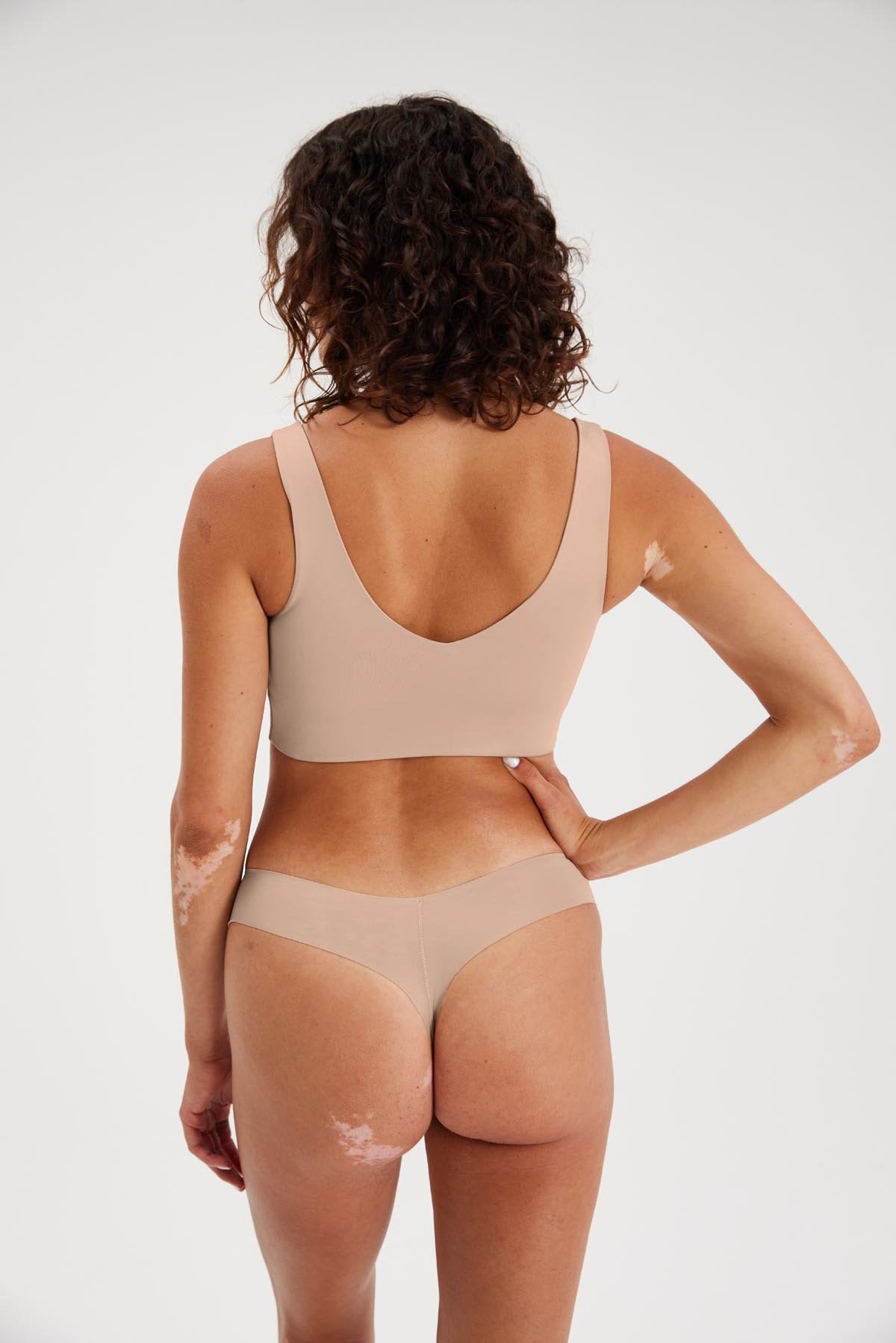 Girlfriend Collective Sport Tanga Raven – Yin Nation Store