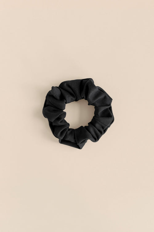 Black Scrap Scrunchie