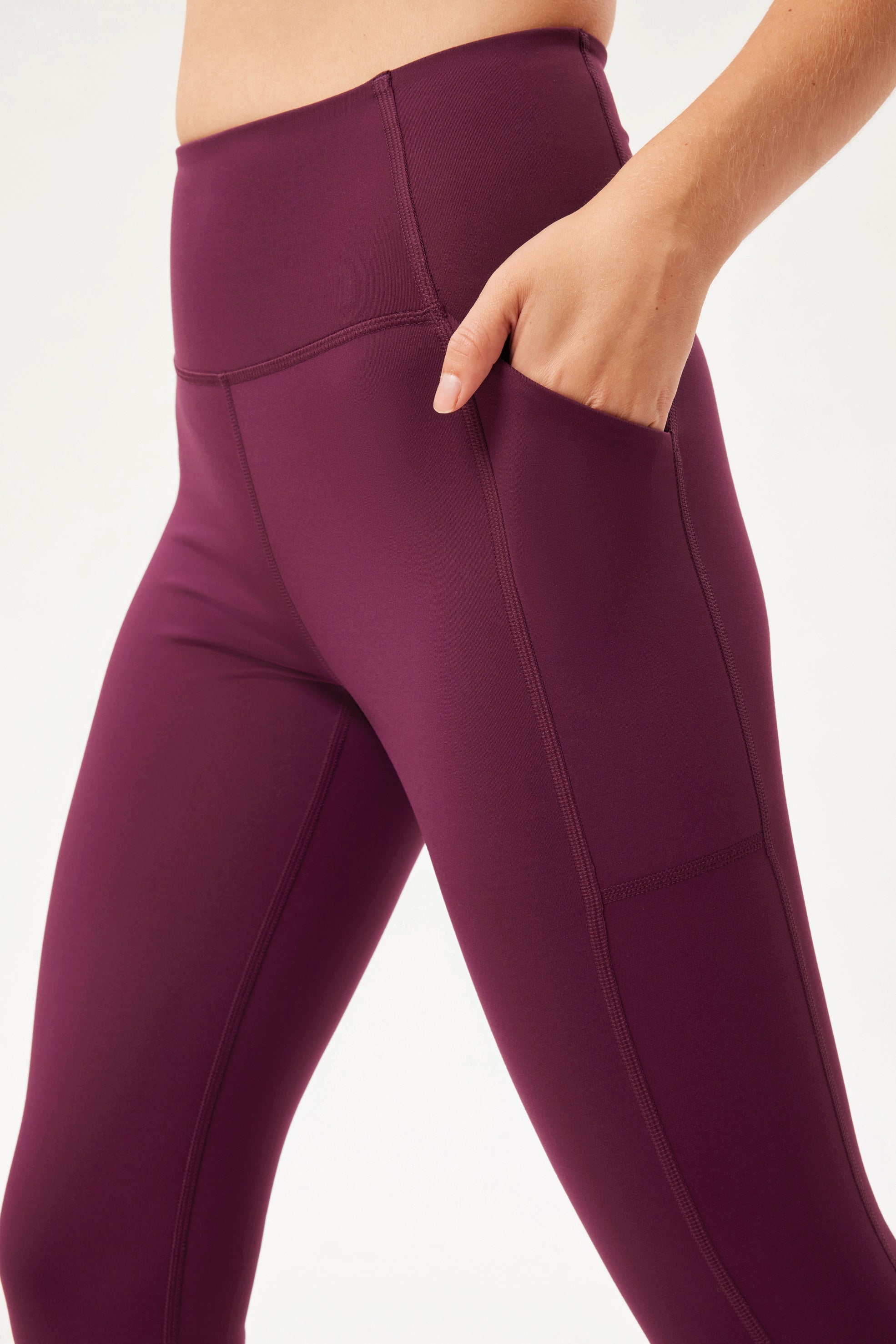 Girlfriend Black Legging Collective — Pocket Compressive