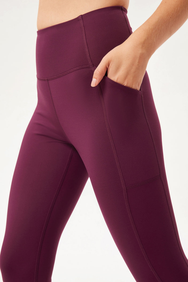 Girlfriend Collective Plum Compressive High-Rise Legging Medium - $51 -  From Kealy