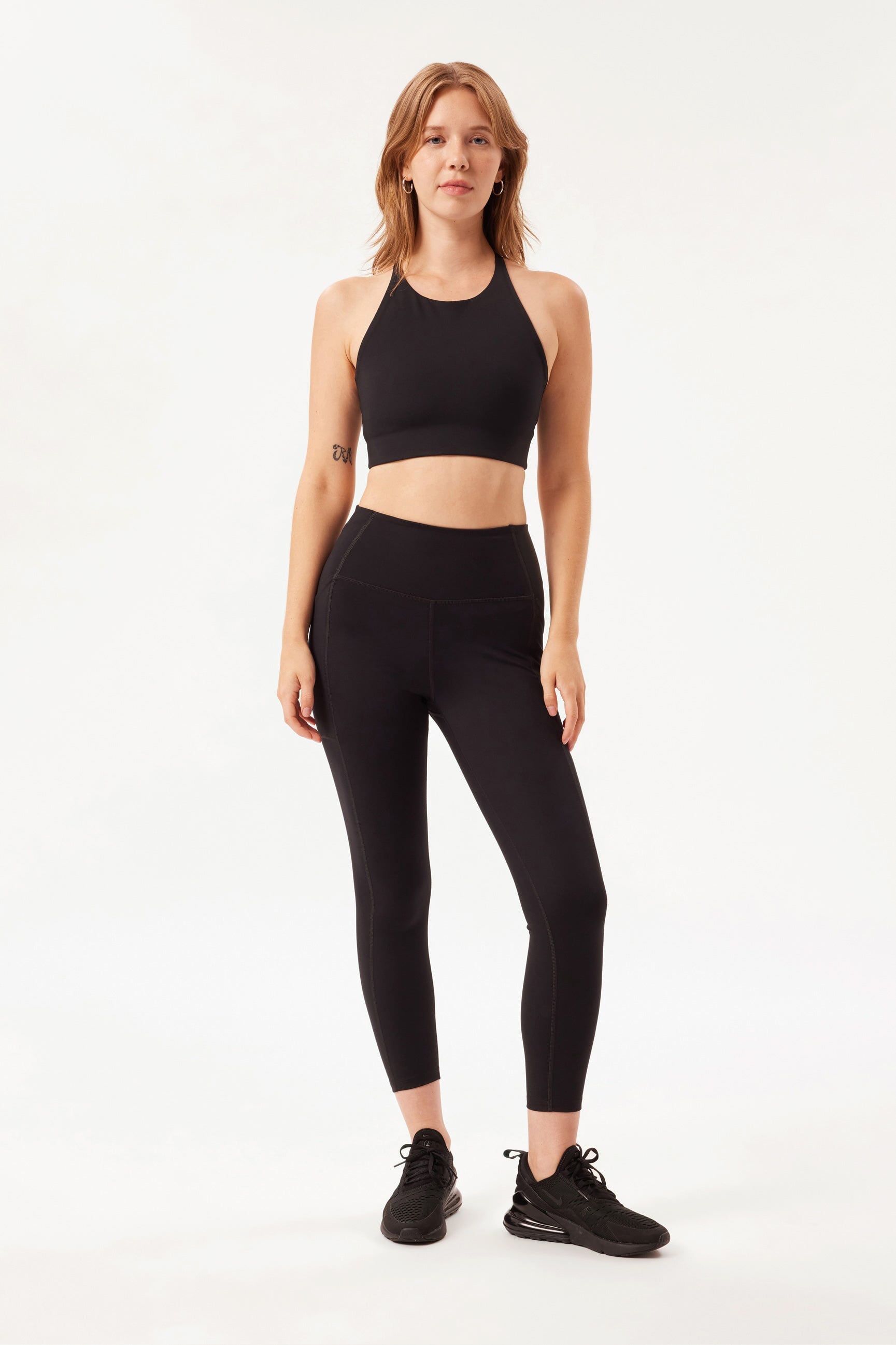 Plum Compressive Pocket Legging — Girlfriend Collective