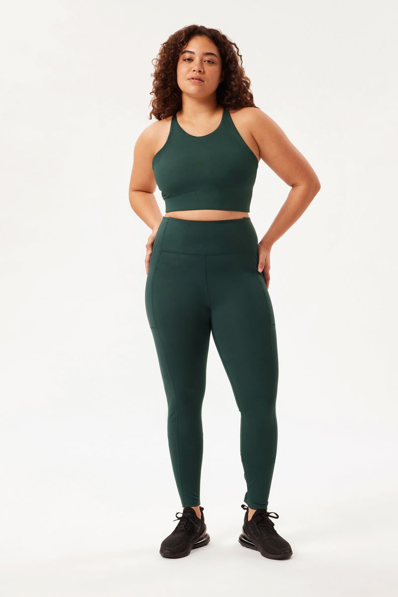 MIER Women's High Waisted Workout Leggings with Pockets