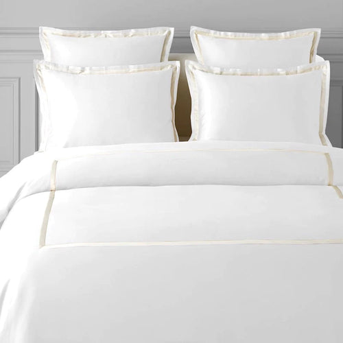 SATEEN DUVET COVER (1000 TC) - TYPEFACE #8