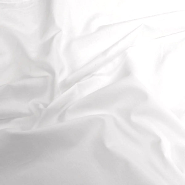 Pure white bed sheet set in 400 thread count