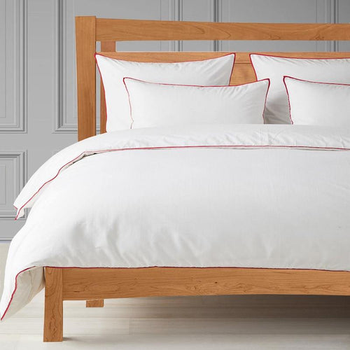 PIPED DREAMS DUVET COVER - RED EDIT PERCALE