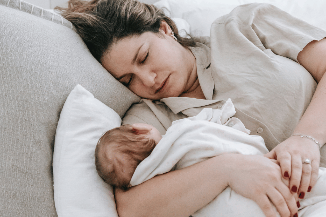 mom nurses baby- nursing strike- Mila's Keeper