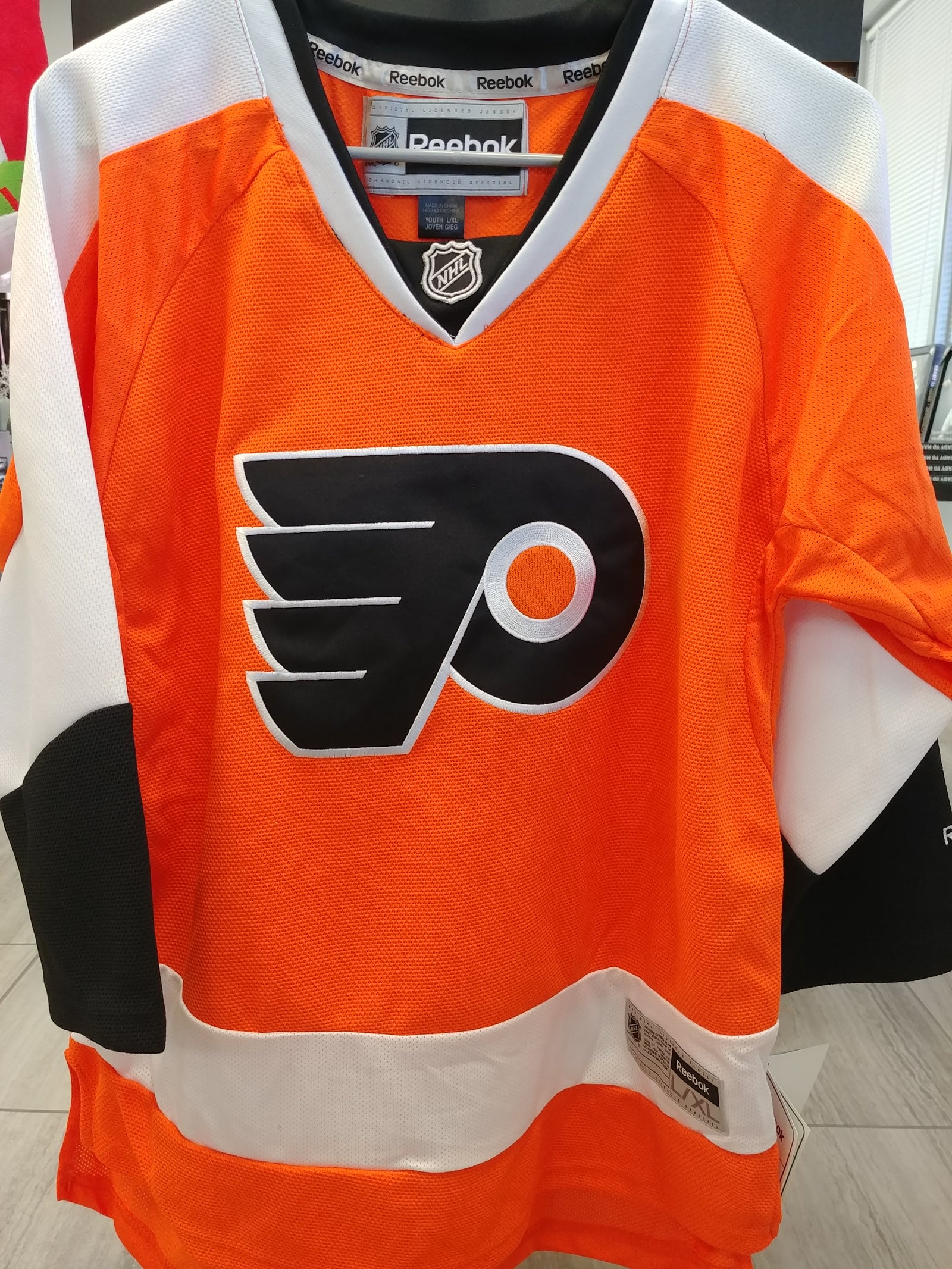 replica flyers jersey