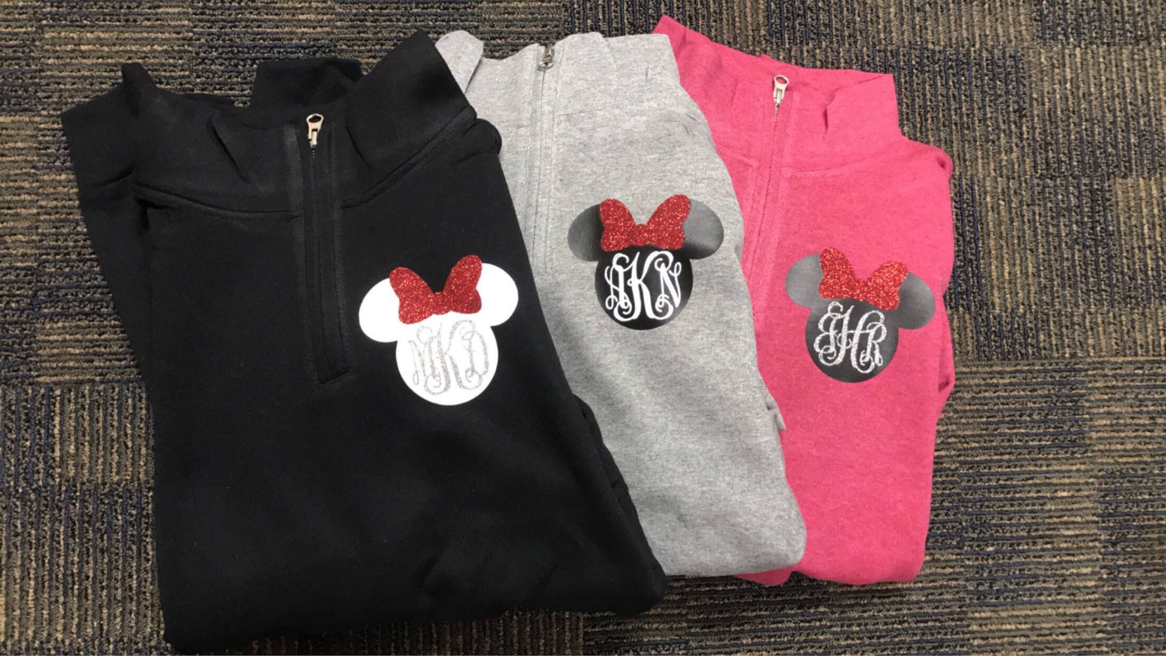 disney monogram sweatshirt