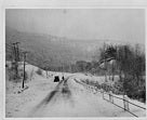 car snow highway