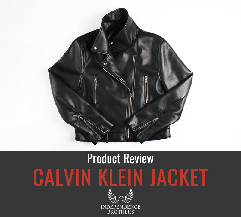 grens surfen Archaïsch Calvin Klein Leather Jacket Review - Independence Brothers