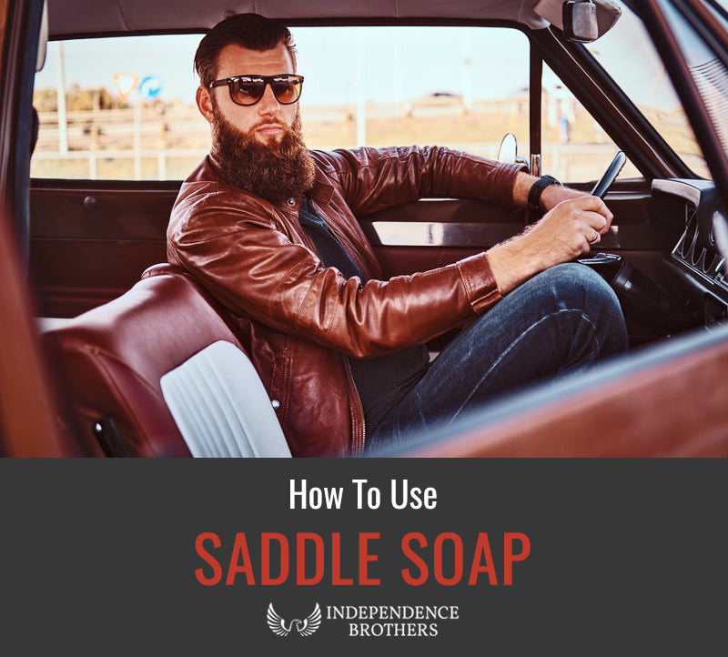 Use Saddle Soap on Your Leather Jacket 