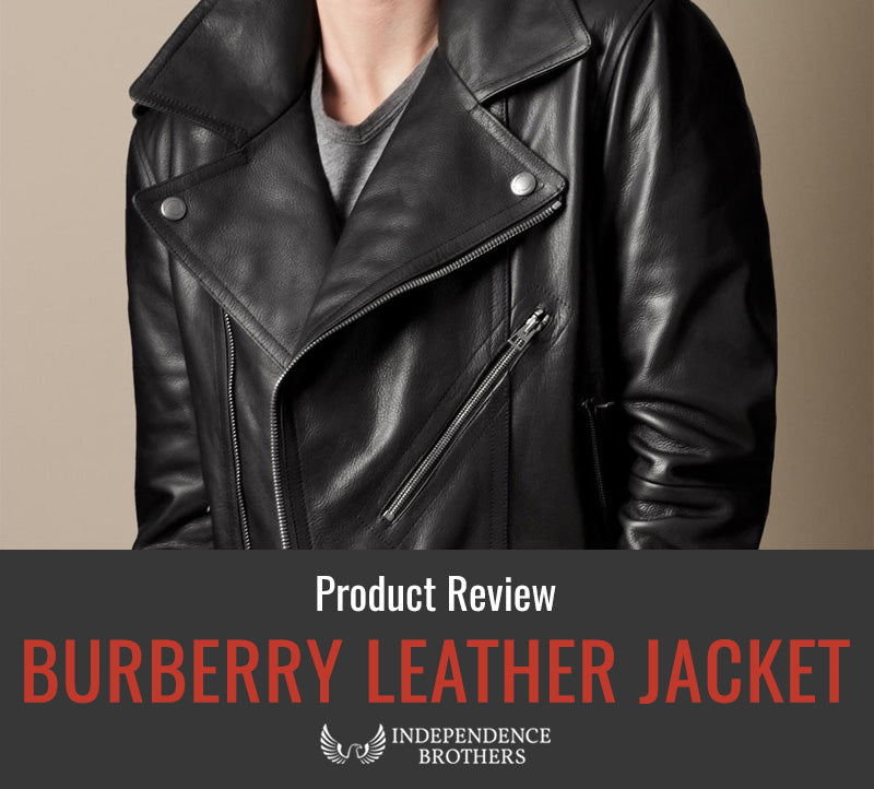 burberry leather
