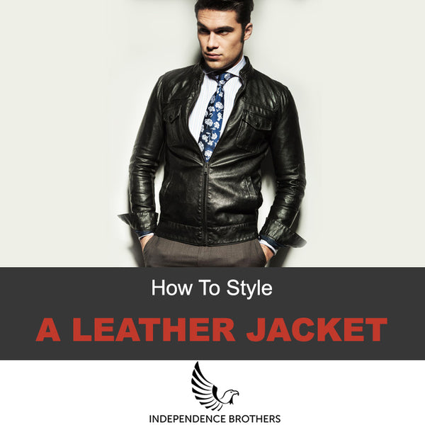 How to Style a Leather Jacket | Real Custom Leather Jackets ...