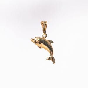 Flipper Gold Pendant