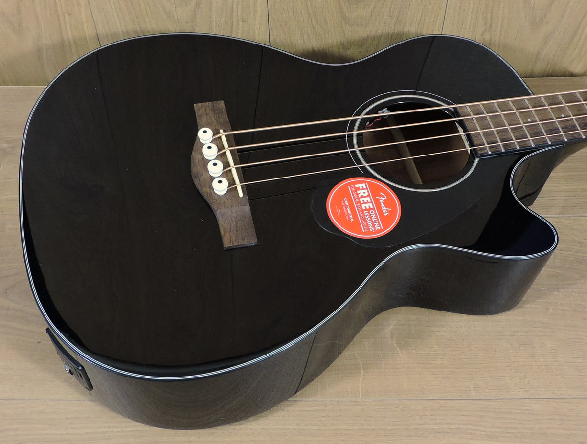 Fender フェンダー エレアコ ベース CB-60SCE BLK LR 器材