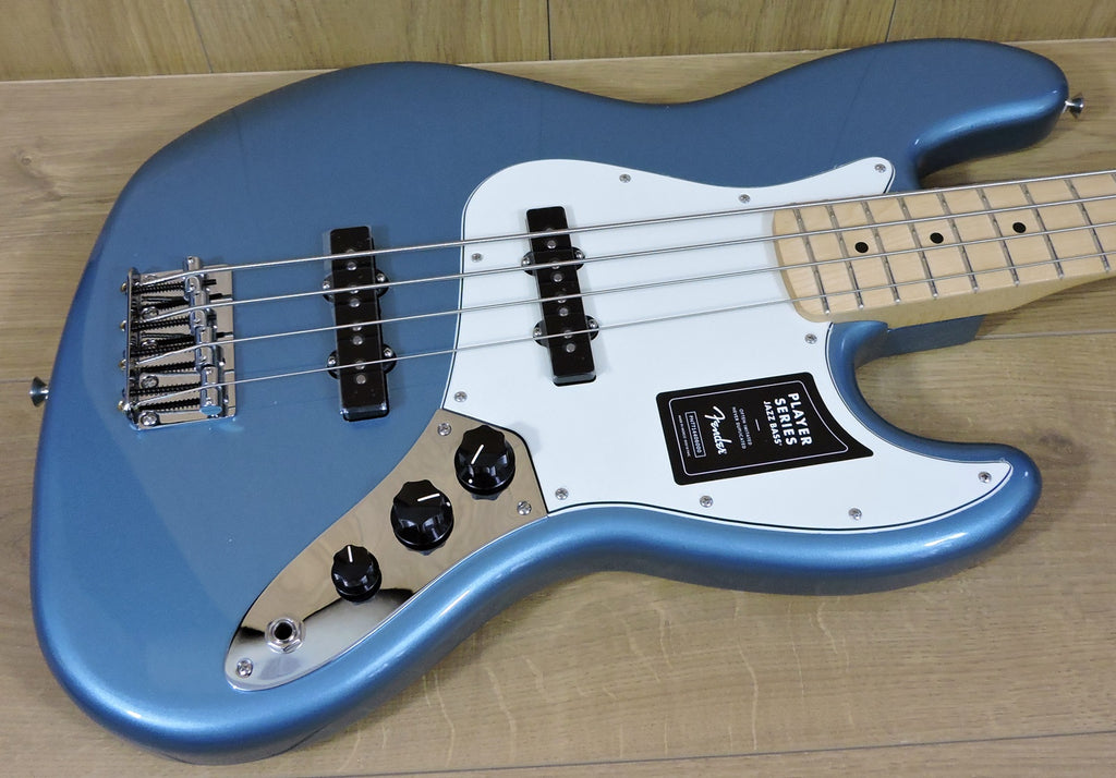 Fender Player Jazz Bass. Tidepool Maple Neck – Langley Guitar Centre