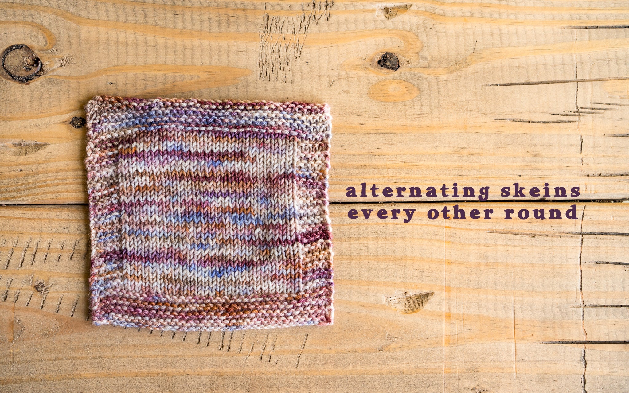 How to Stitch with Variegated Threads – Part I: Off the Skein & Reversed –
