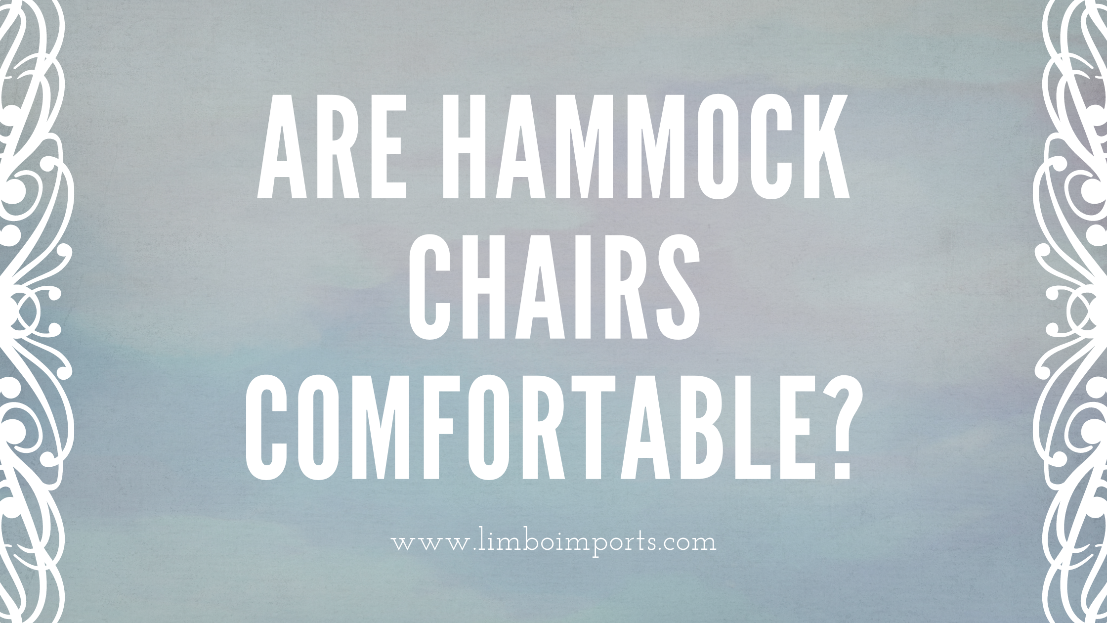 are hammock chairs comfortable