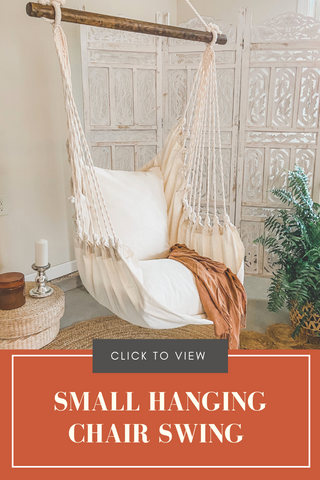 small bedroom hanging chair swing