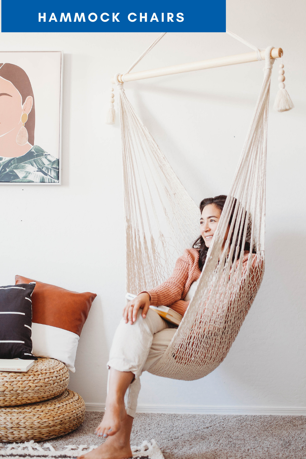 macrame swing chair