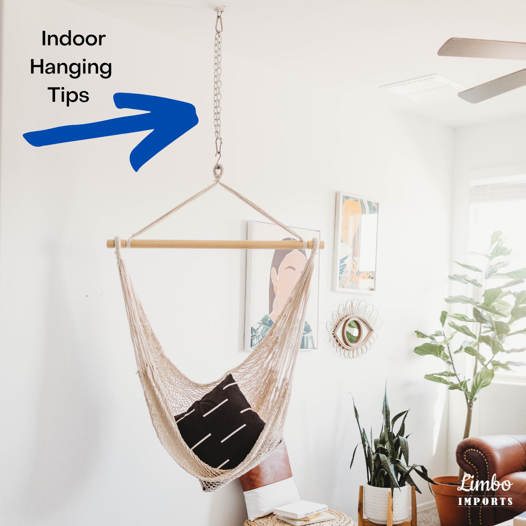 hang indoor hammock swing chair from the ceiling