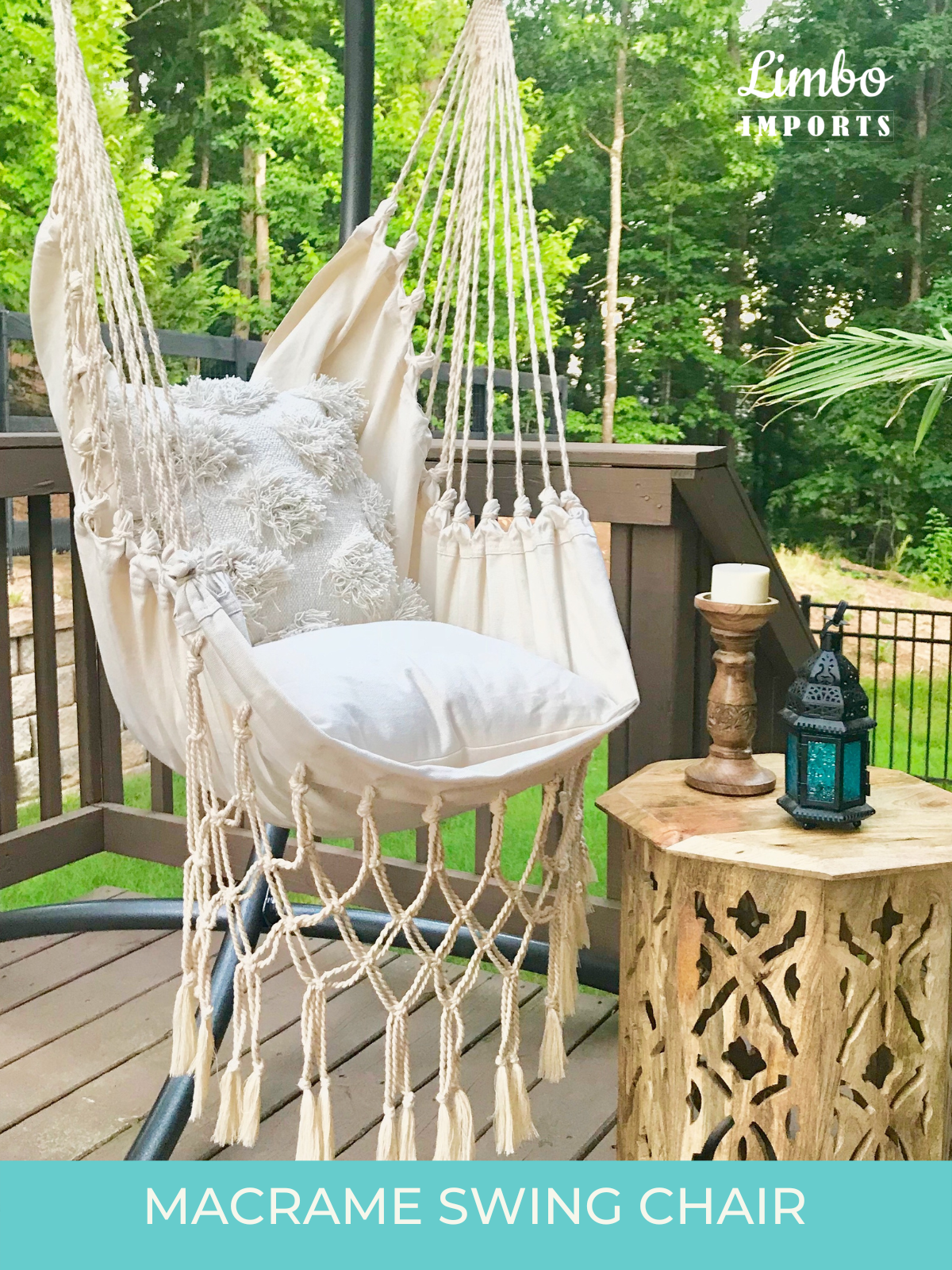 macrame swing chair