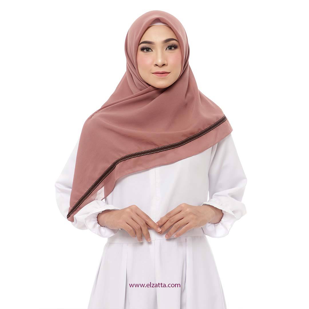 Paling Keren Hijab Warna Coklat Milo - Beast Soom