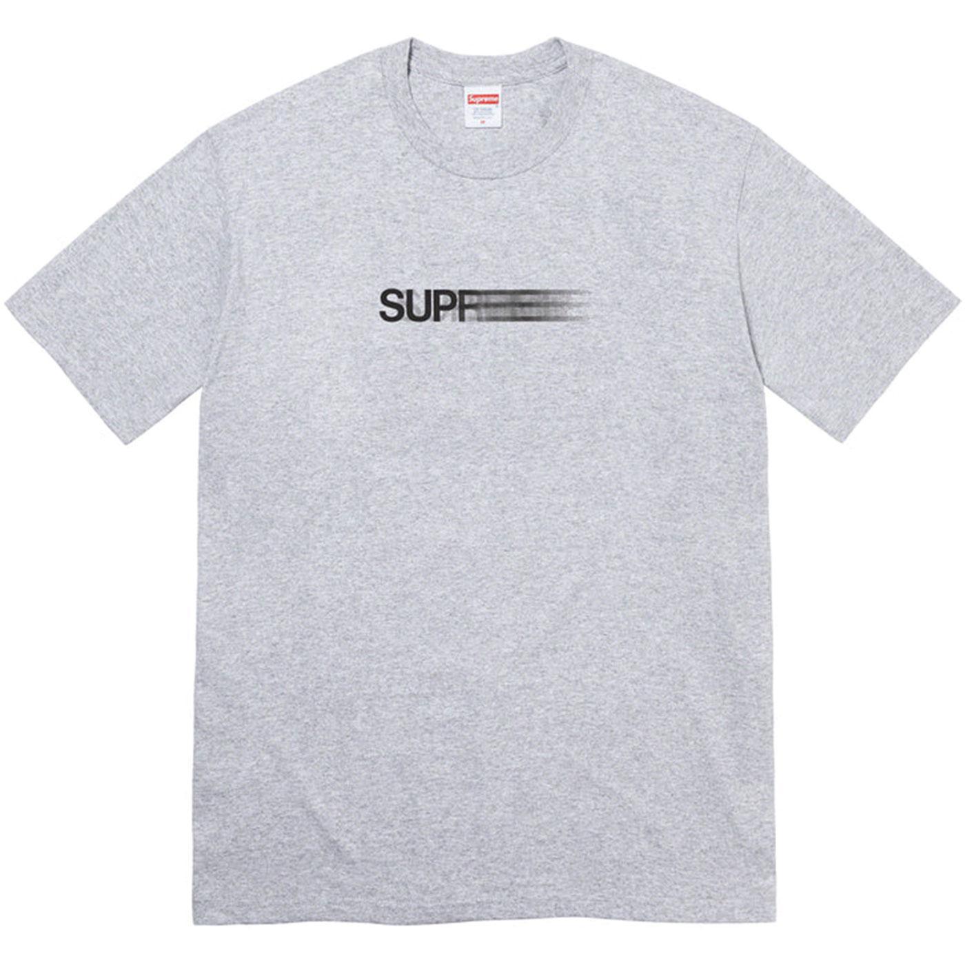 Supreme Motion Logo Tee (Faded Blue) – Urban Street Wear