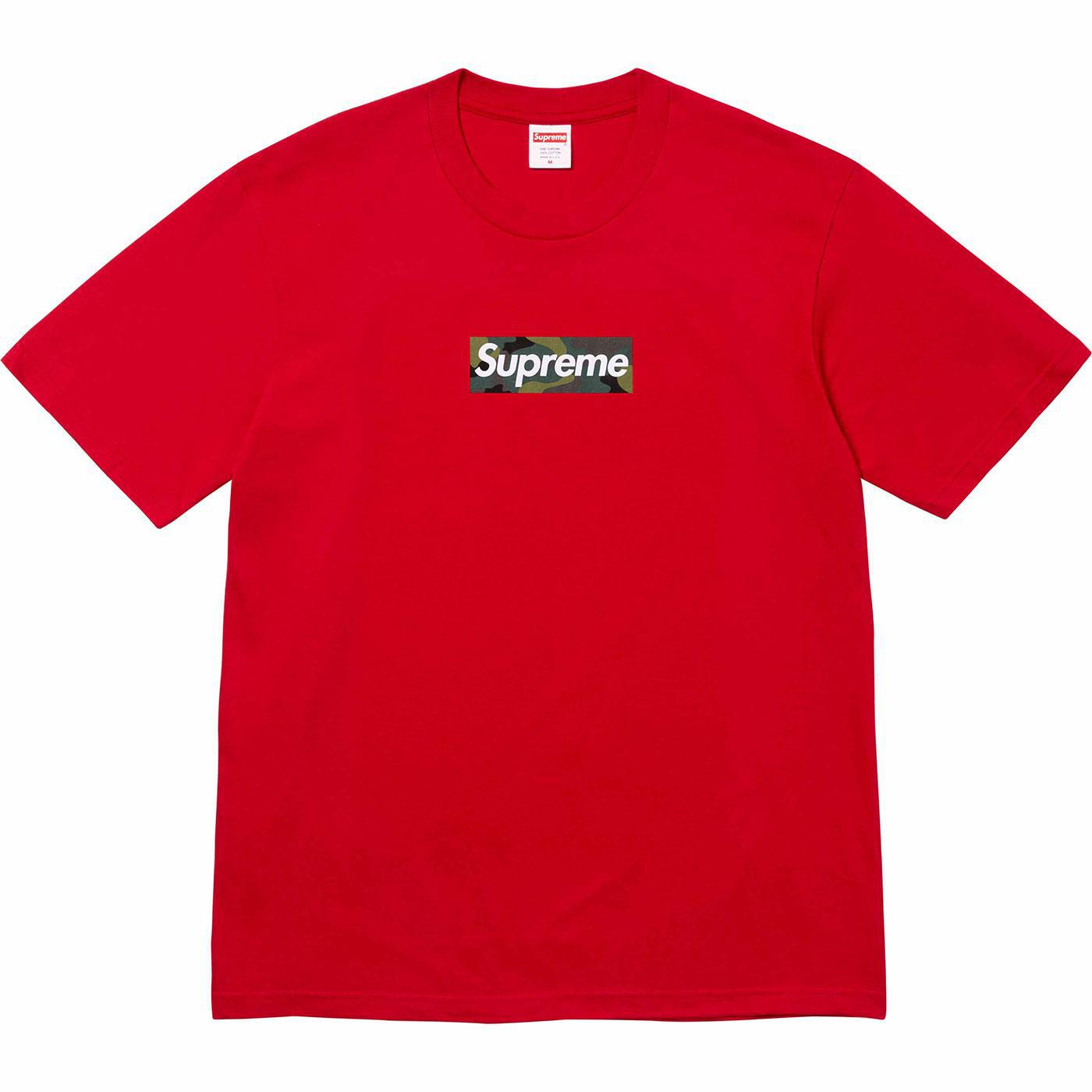 Box Logo Tee (Navy/Camo) – Urban Street Wear