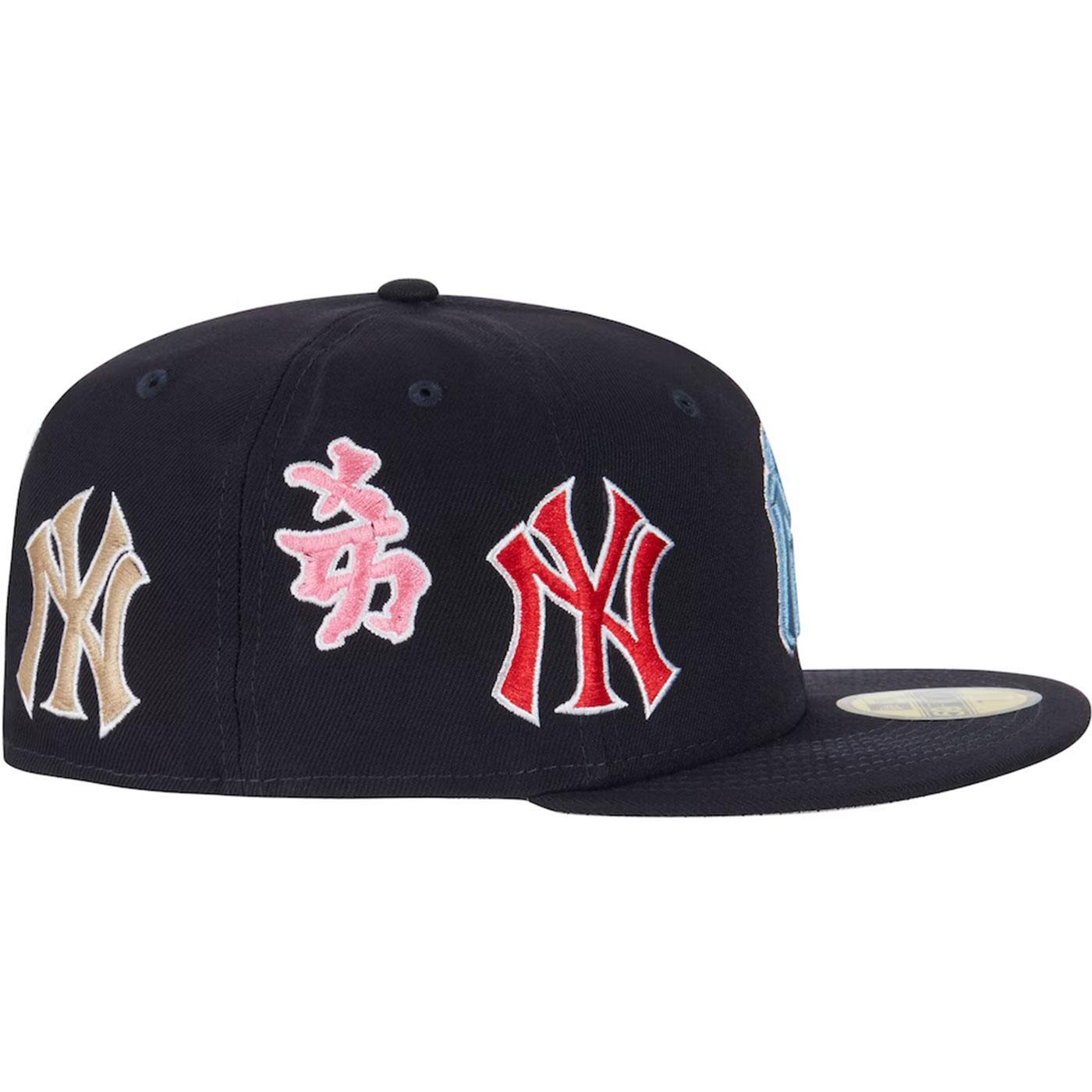 Supreme New York Yankees Kanji New Era Fitted Hat (Navy) – Urban