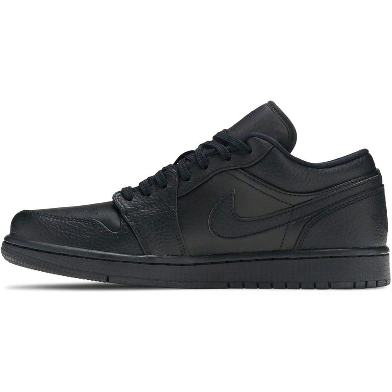 triple black air jordan 1 low