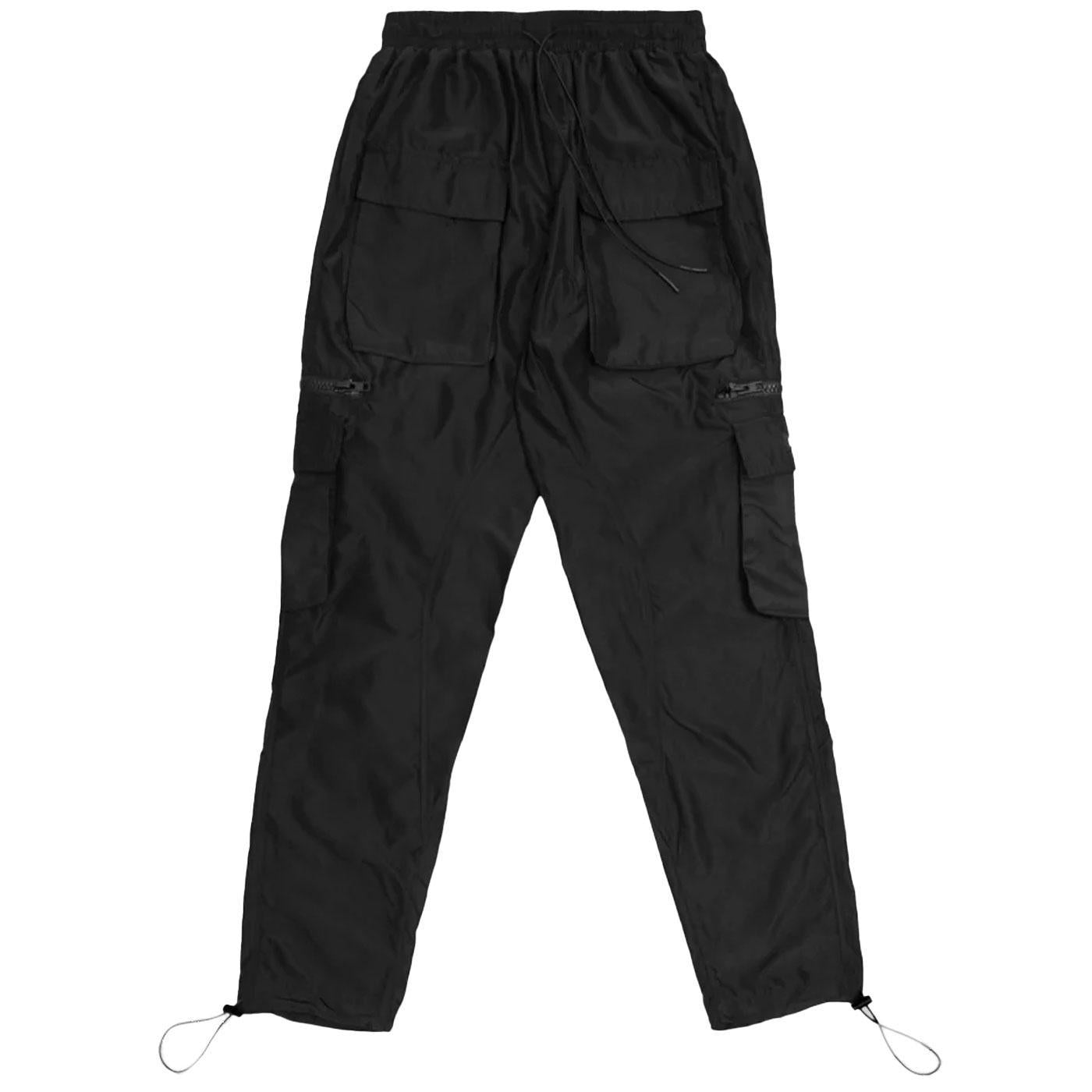 Everyday Nylon Cargo Pants Black 8and9 Clothing Co Urban Street Wear