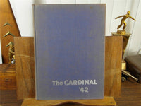 1942 Plattsburgh State Teachers College Normal School Yearbook New York Cardinal
