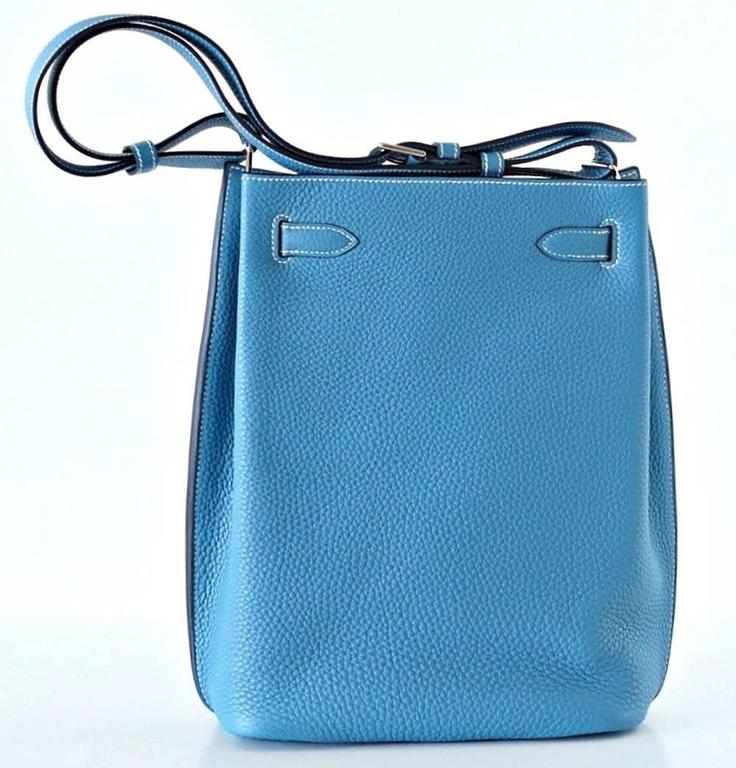 hermes kelly blue jean