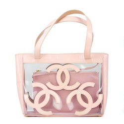 pale pink tote bag